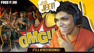 @Mythpat Reacts To The #FreeFireDiwali Song - JEET | Garena Free Fire
