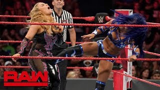 Natalya vs. Sasha Banks: Raw, Aug. 26, 2019