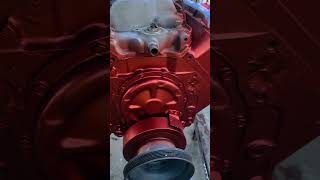 Chevy engine 454 big block rebuilt and repaint