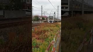 木更津駅付近の踏切で209系を撮影！ #内房線 #ニキの投稿 #209系2100番台