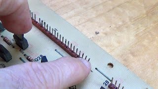 How to Replace Header Pins on a Pinball Circuit Board