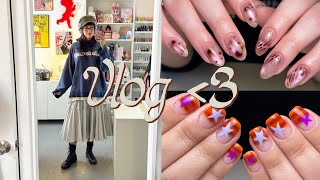 Nail Studio Vlog ⭐️ Attending a Nail Course, Doing my Own Nails
