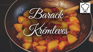 Barack-krémleves - Peach-cream soup