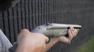 Valken Exclusive Combat Grey Shotgun | T4E HDS 68 Paintball Shotgun