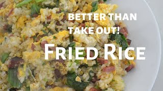 How to make ★Homemade Fried Rice★better than take out!～焼飯の作り方～（EP70）