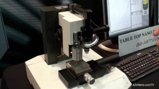 The CSM TTX Table Top Nanoindentation Tester - Operation and Applications