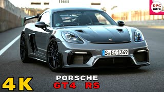 2022 Porsche 718 Cayman GT4 RS in Arctic Grey