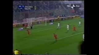 Ancona - Milan Ottavi di finale ANDATA Coppa Italia 2002-2003