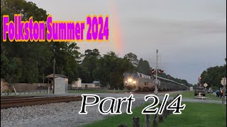 Folkston summer trip 2024 - Part 2/4 (ft. CSXT 1899 and more!)