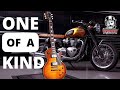 ULTIMATE MATCH - One-Of-A-Kind Triumph T120 and Gibson Les Paul Distinguished Gentleman's Ride 2022