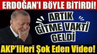 Eski Dostu Erdoğan'ı Böyle Bitirdi. AK Partiyi Şok Eden Video; Artık Gitme Vakti Geldi! #sondakika