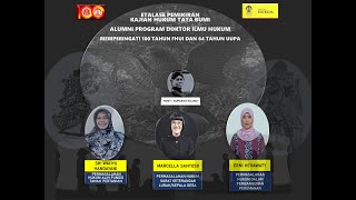 Etalase Pemikiran Kajian Hukum Tata Bumi #1 | Alumni Program Doktor Ilmu Hukum