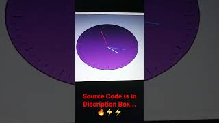 Making Continuous Clock ⏰ Using Python Turtle Graphics🔥🔥🔥⚡🔥