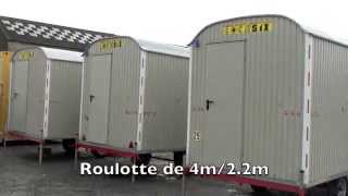 Roulotte de chantier R4