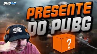 GANHEI UM PRESENTE EXCLUSIVO DO PUBG!  *me emocionei*