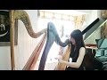 pachelbel canon in d major カノン celtic harp cover