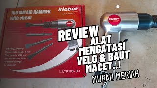 REVIEW ALAT MENGATASI VELG METIK MACET , AIR HAMMER TOOLS //TERBARU