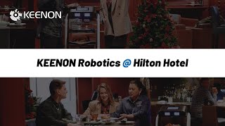 KEENON @ Hilton | DINERBOT T5, A Good Helper at Hilton Washington Dulles Airport