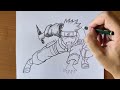 how to draw naruto full body anime drawing tutorial