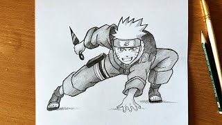 How to draw Naruto full body || Anime drawing tutorial