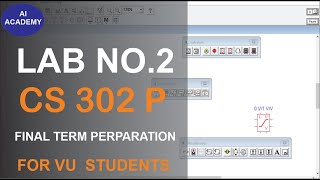 CS302p lab 2 | CS302p short Lab 2| CS302P final term preparation | cs302p|virtual university