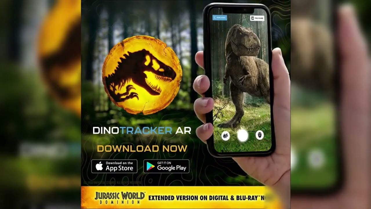 NEW Dinotracker Game On IOS And Android: Jurassic World Dominion - YouTube