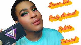 Laura Lee Los Angeles Party Animal Palette | Tutorial and Review