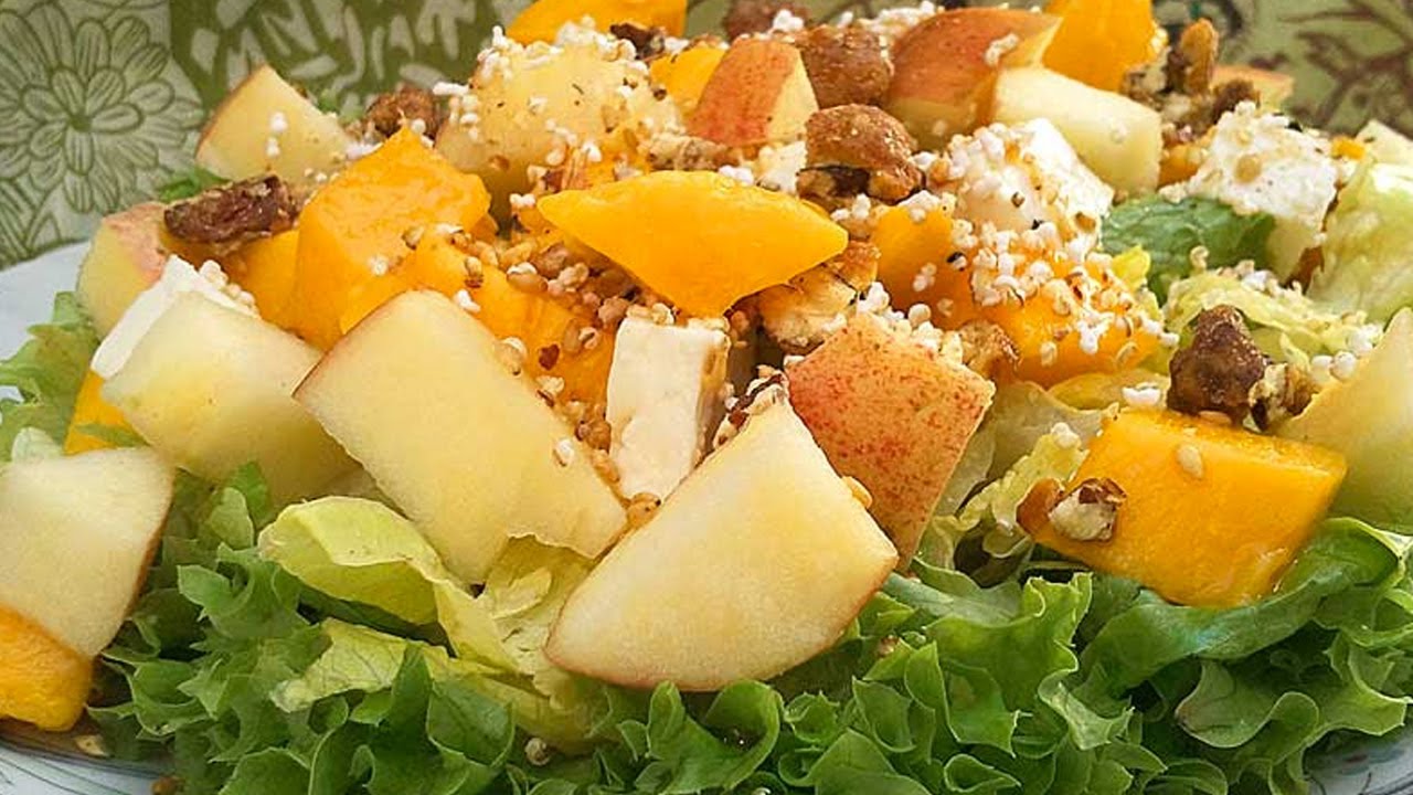 Arriba 39+ Imagen Ensaladas Verdes Con Frutas Recetas - Abzlocal.mx