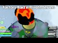 factory raid in public servers vs private servers blox fruits