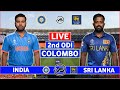 Live: IND Vs SL, 2nd ODI, Colombo | Live Scores & Commentary | India vs Sri Lanka | 2024 Series