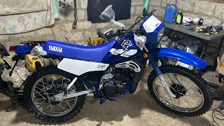 Old aircooled 2stroke restoration yamaha dt125 ep2