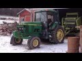 High hour John Deere 7410 cold start after 0°F. night