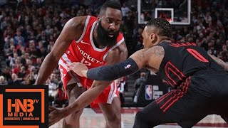 Houston Rockets vs Portland Trail Blazers Full Game Highlights / March 20 / 2017-18 NBA Season
