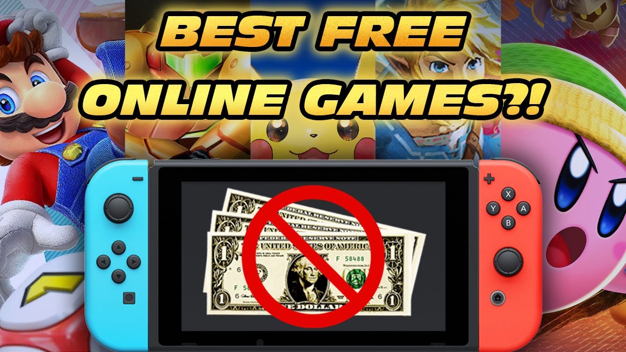 The Top 5 Free Online Multiplayer Games On The Nintendo Switch!! - YouTube