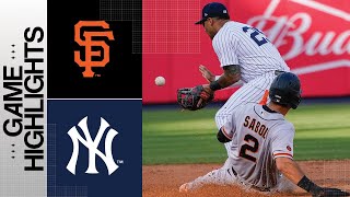 Giants vs. Yankees Game Highlights (4/1/23) | MLB Highlights