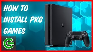 How to install and run PS4 PKG game format on firmware 4.05