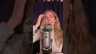 Fluffy mic, phone case tapping, hair brushing, textured tapping and scratching