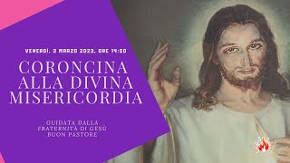 ore 14:00 - Coroncina alla Divina Misericordia - Fraternità di Gesù Buon Pastore - 03/03/2023