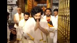 Akhil Akkineni At Tirumala Tirupati Devastanam | Akhil6 | Lenin