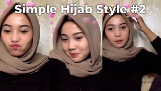 GREY SIMPLE HIJAB DAILY - BHO-008-7D - REKOMENDASI HIJAB STYLE