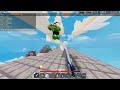 Clipping the most bot player (Roblox bedwars)