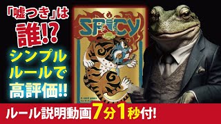 【ボードゲーム】40種類のアートが輝く『Spicy』！四人で繰り広げるスパイシーなバトル！