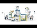 dual bulk bag filling palletizing system fills 30 tons h of copper concentrate