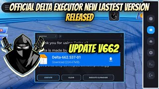 New Delta Executor New Lastest Version V668 Released No Ban Delta