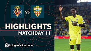 Resumen de Villarreal CF vs UD Almería CF (2-1)