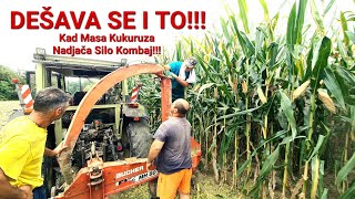 Desava se i To !!! Kad Masa Kukuruza Nadjaca Silo Kombaj | Siliranje Kukuruza | Hurlimann H468 \u0026 PZ