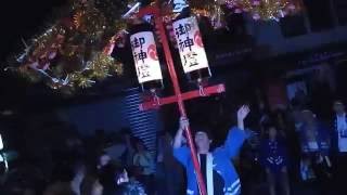 御香宮神幸祭、納屋町の花傘2016