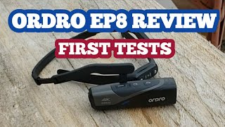 ORDRO EP8 REVIEW First Tests @NorthwindGarage