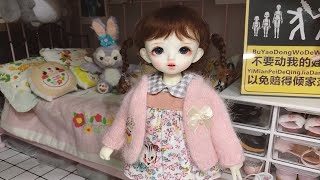 【BJD】一个久违的bjd6分娃衣购物分享+试穿（恐娃慎入）