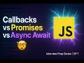 EP-7: Callbacks vs Promises vs Async/Await | JavaScript Interview Explained